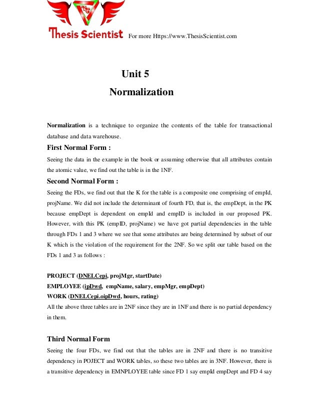 database management system thesis